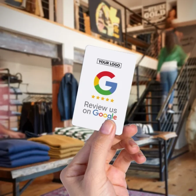 Get your Google review card for Online Shop